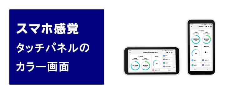 ポケットwifiレンタルギャラクシー5Gは軽量コンパクト