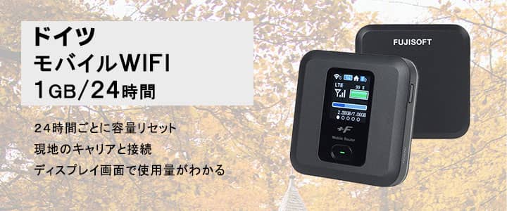 海外で使えるポケットwifiレンタル,ドイツ