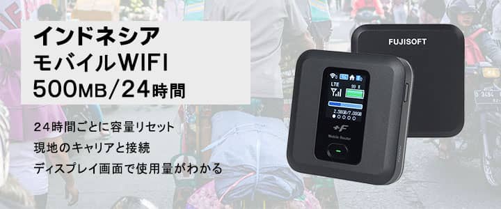 海外で使えるポケットwifiレンタル,インドネシア,バリ島