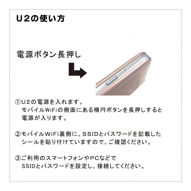 U2sの使い方