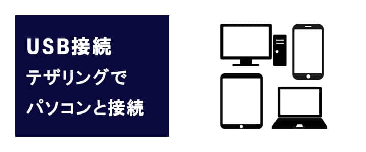 ポケットwifiレンタルMR1はテザリング接続可能