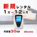 ポケットwifiレンタルJT201月容量30GB